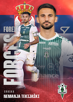 Nemanja Tekijaski Jablonec SportZoo Chance Liga 2025/26 1. serie Foreign Forces #FF-11