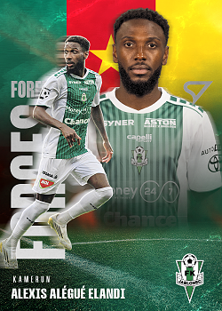Alexis Alegue Elandi Jablonec SportZoo Chance Liga 2025/26 1. serie Foreign Forces #FF-12
