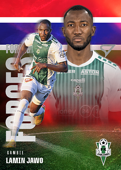 Lamin Jawo Jablonec SportZoo Chance Liga 2025/26 1. serie Foreign Forces #FF-13