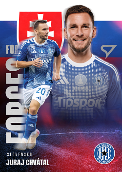 Juraj Chvatal Sigma Olomouc SportZoo Chance Liga 2025/26 1. serie Foreign Forces #FF-14