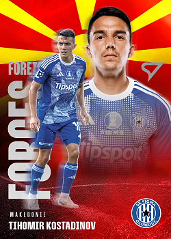 Tihomir Kostadinov Sigma Olomouc SportZoo Chance Liga 2025/26 1. serie Foreign Forces #FF-16
