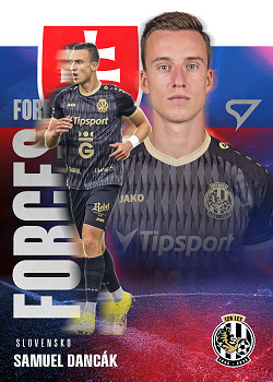 Samuel Dancak Hradec Kralove SportZoo Chance Liga 2025/26 1. serie Foreign Forces #FF-17