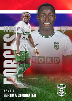 Ebrima Singhateh Karvina SportZoo Chance Liga 2025/26 1. serie Foreign Forces #FF-24