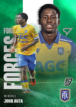 John Auta Teplice SportZoo Chance Liga 2025/26 1. serie Foreign Forces #FF-26