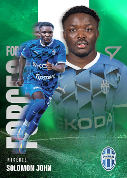 Solomon John Mlada Boleslav SportZoo Chance Liga 2025/26 1. serie Foreign Forces #FF-28