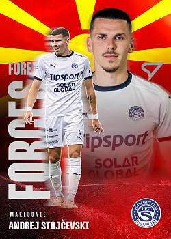 Andrej Stojcevski Slovacko SportZoo Chance Liga 2025/26 1. serie Foreign Forces #FF-30
