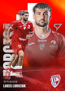 Louis Lurvink Pardubice SportZoo Chance Liga 2025/26 1. serie Foreign Forces #FF-33