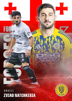 Zviad Natchkebia Zlin SportZoo Chance Liga 2025/26 1. serie Foreign Forces #FF-36