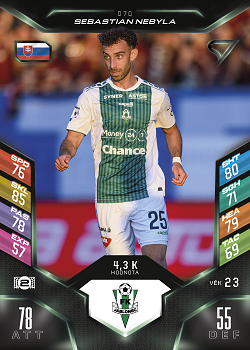 Sebastian Nebyla Jablonec SportZoo Chance Liga 2025/26 TCG Duel #70