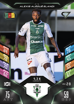 Alexis Alegue Elandi Jablonec SportZoo Chance Liga 2025/26 TCG Duel #72