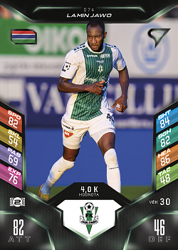 Lamin Jawo Jablonec SportZoo Chance Liga 2025/26 TCG Duel #74