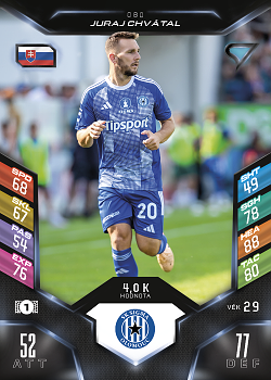 Juraj Chvatal Sigma Olomouc SportZoo Chance Liga 2025/26 TCG Duel #80