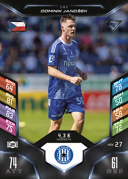 Dominik Janosek Sigma Olomouc SportZoo Chance Liga 2025/26 TCG Duel #85