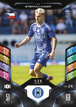 Stepan Langer Sigma Olomouc SportZoo Chance Liga 2025/26 TCG Duel #86