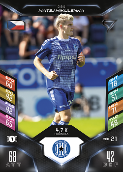 Matej Mikulenka Sigma Olomouc SportZoo Chance Liga 2025/26 TCG Duel #89