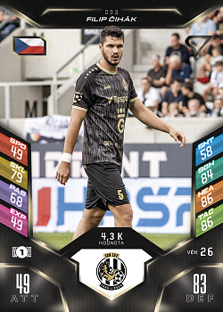Filip Cihak Hradec Kralove SportZoo Chance Liga 2025/26 TCG Duel #93