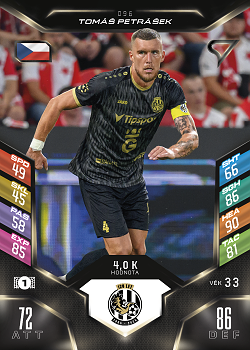 Tomas Petrasek Hradec Kralove SportZoo Chance Liga 2025/26 TCG Duel #96