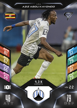 Aziz Abdu Kayondo Liberec SportZoo Chance Liga 2025/26 TCG Duel #123