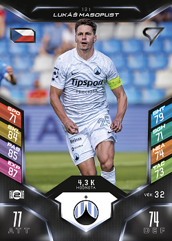 Lukas Masopust Liberec SportZoo Chance Liga 2025/26 TCG Duel #131