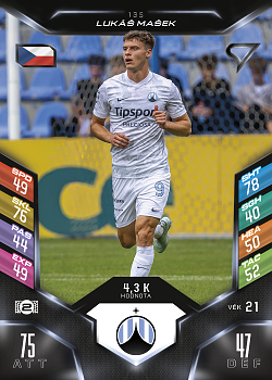 Lukas Masek Liberec SportZoo Chance Liga 2025/26 TCG Duel #135
