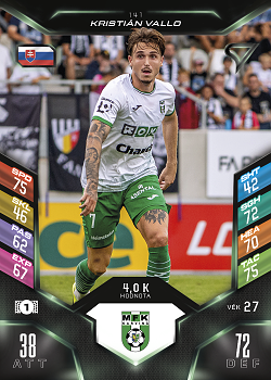 Kristian Vallo Karvina SportZoo Chance Liga 2025/26 TCG Duel #141