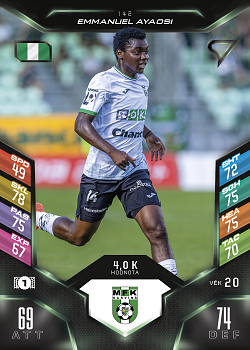 Emmanuel Ayaosi Karvina SportZoo Chance Liga 2025/26 TCG Duel #142