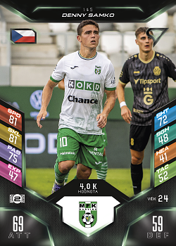 Denny Samko Karvina SportZoo Chance Liga 2025/26 TCG Duel #145