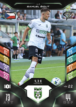 Samuel Sigut Karvina SportZoo Chance Liga 2025/26 TCG Duel #146