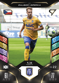 Dalibor Vecerka Teplice SportZoo Chance Liga 2025/26 TCG Duel #157