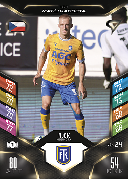 Matej Radosta Teplice SportZoo Chance Liga 2025/26 TCG Duel #160