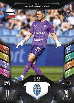 Ales Mandous Mlada Boleslav SportZoo Chance Liga 2025/26 TCG Duel #167