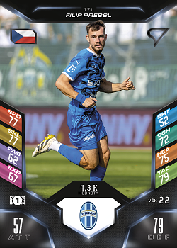 Filip Prebsl Mlada Boleslav SportZoo Chance Liga 2025/26 TCG Duel #171