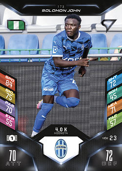 Solomon John Mlada Boleslav SportZoo Chance Liga 2025/26 TCG Duel #173