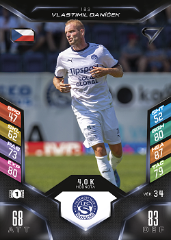 Vlastimil Danicek Slovacko SportZoo Chance Liga 2025/26 TCG Duel #183
