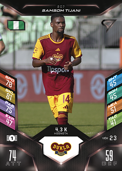 Samsom Tijani Dukla Praha SportZoo Chance Liga 2025/26 TCG Duel #207