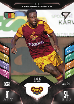 Kevin-Prince Milla Dukla Praha SportZoo Chance Liga 2025/26 TCG Duel #210