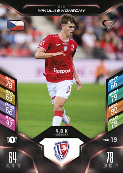 Mikulas Konecny Pardubice SportZoo Chance Liga 2025/26 TCG Duel #213