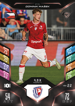 Dominik Masek Pardubice SportZoo Chance Liga 2025/26 TCG Duel #215
