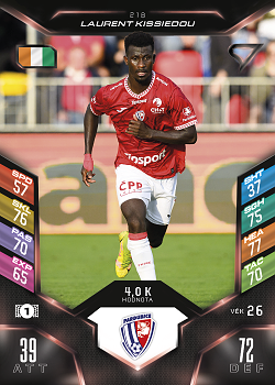 Laurent Kissiedou Pardubice SportZoo Chance Liga 2025/26 TCG Duel #218