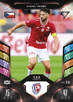 Kamil Vacek Pardubice SportZoo Chance Liga 2025/26 TCG Duel #222