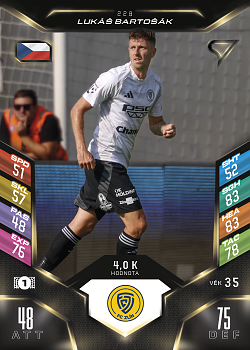 Lukas Bartosak Zlin SportZoo Chance Liga 2025/26 TCG Duel #228