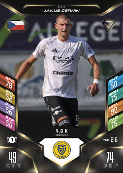 Jakub Cernin Zlin SportZoo Chance Liga 2025/26 TCG Duel #229