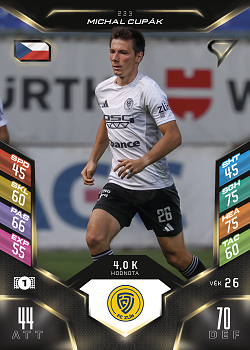 Michal Cupak Zlin SportZoo Chance Liga 2025/26 TCG Duel #233