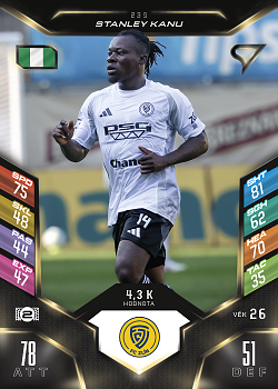 Stanley Kanu Zlin SportZoo Chance Liga 2025/26 TCG Duel #239