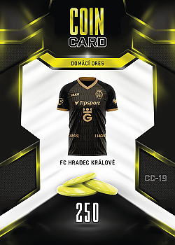 Domaci Dres Hradec Kralove SportZoo Chance Liga 2025/26 TCG Duel Coin Cards #CC-19