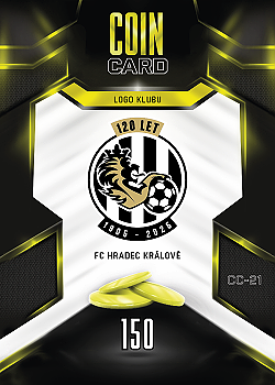 Logo Klubu Hradec Kralove SportZoo Chance Liga 2025/26 TCG Duel Coin Cards #CC-21