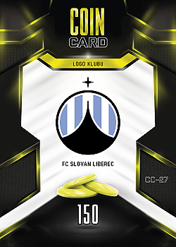 Logo Klubu Liberec SportZoo Chance Liga 2025/26 TCG Duel Coin Cards #CC-27
