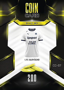 Domaci Dres Slovacko SportZoo Chance Liga 2025/26 TCG Duel Coin Cards #CC-37