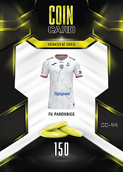 Venkovni Dres Pardubice SportZoo Chance Liga 2025/26 TCG Duel Coin Cards #CC-44