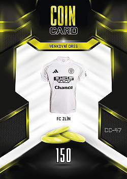 Venkovni Dres Zlin SportZoo Chance Liga 2025/26 TCG Duel Coin Cards #CC-47